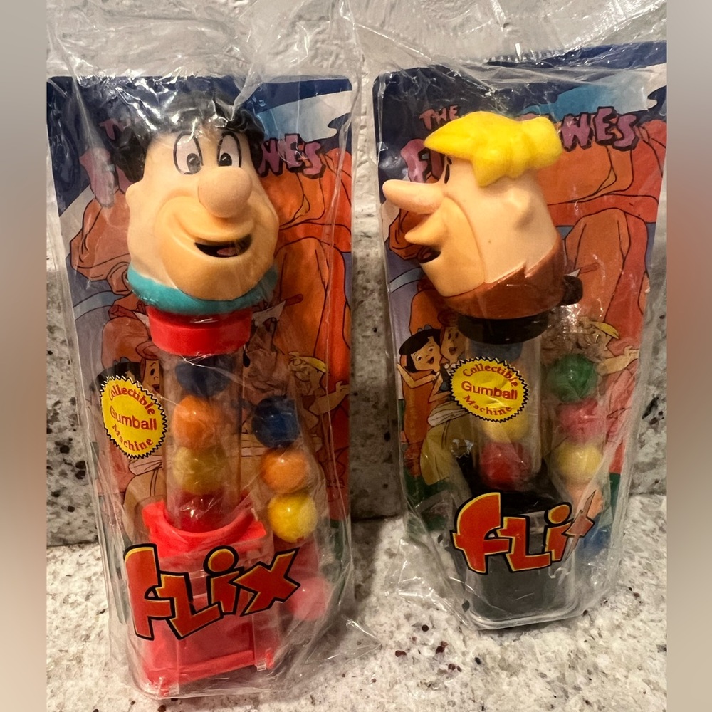 Vintage Flix The Flintstones gum ball dispenser